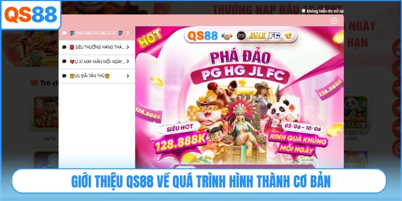 Giới thiệu QS88 về quá trình hình thành cơ bản