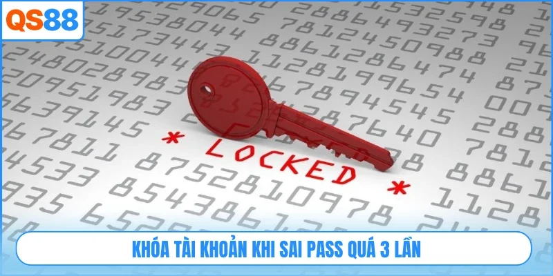 Khóa tài khoản khi sai pass quá 3 lần