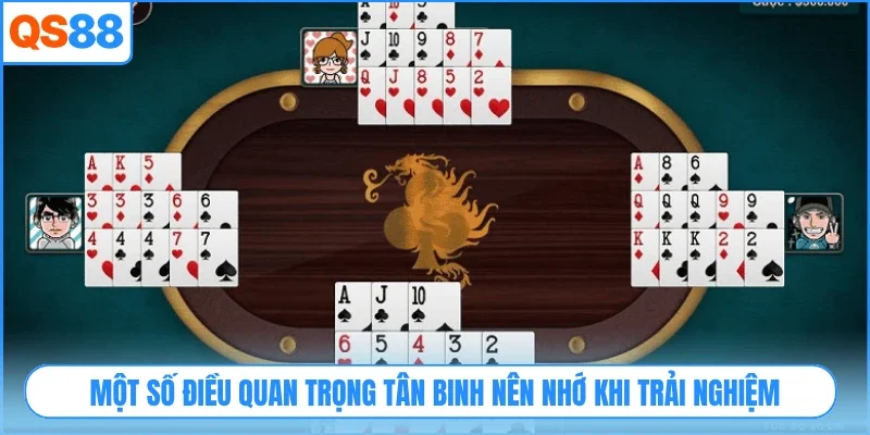 Một số điều quan trọng tân binh nên nhớ khi trải nghiệm
