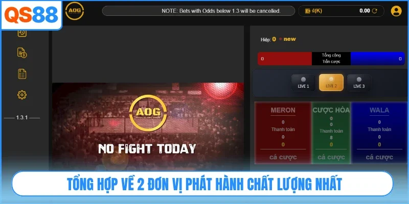 Tổng hợp về 2 đơn vị phát hành chất lượng nhất